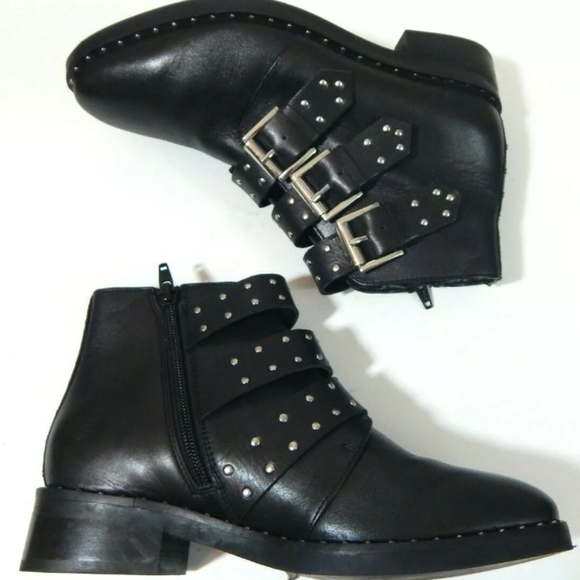 ASOS Women's Asher Studded Ankle Boots - Picture 3 of 8